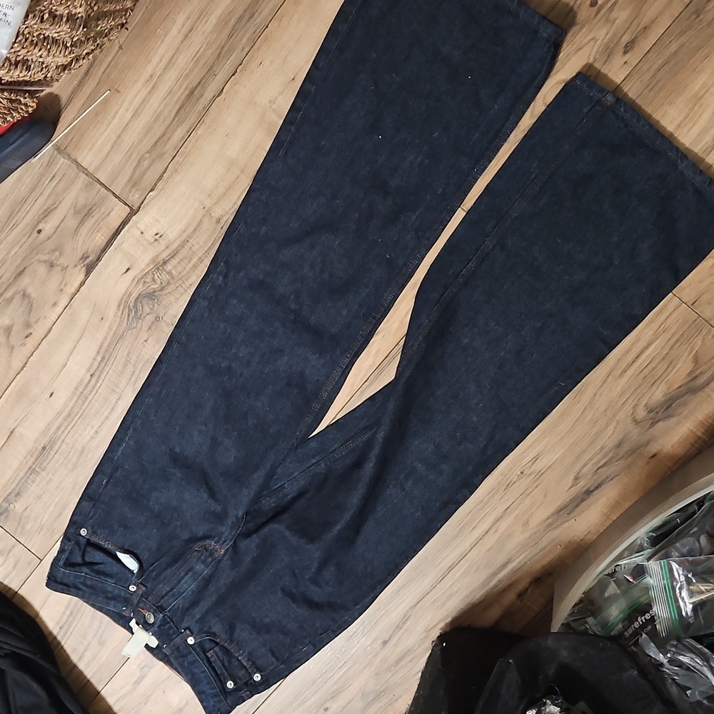 H&M wide Leg Jeans - Picture 1 of 8